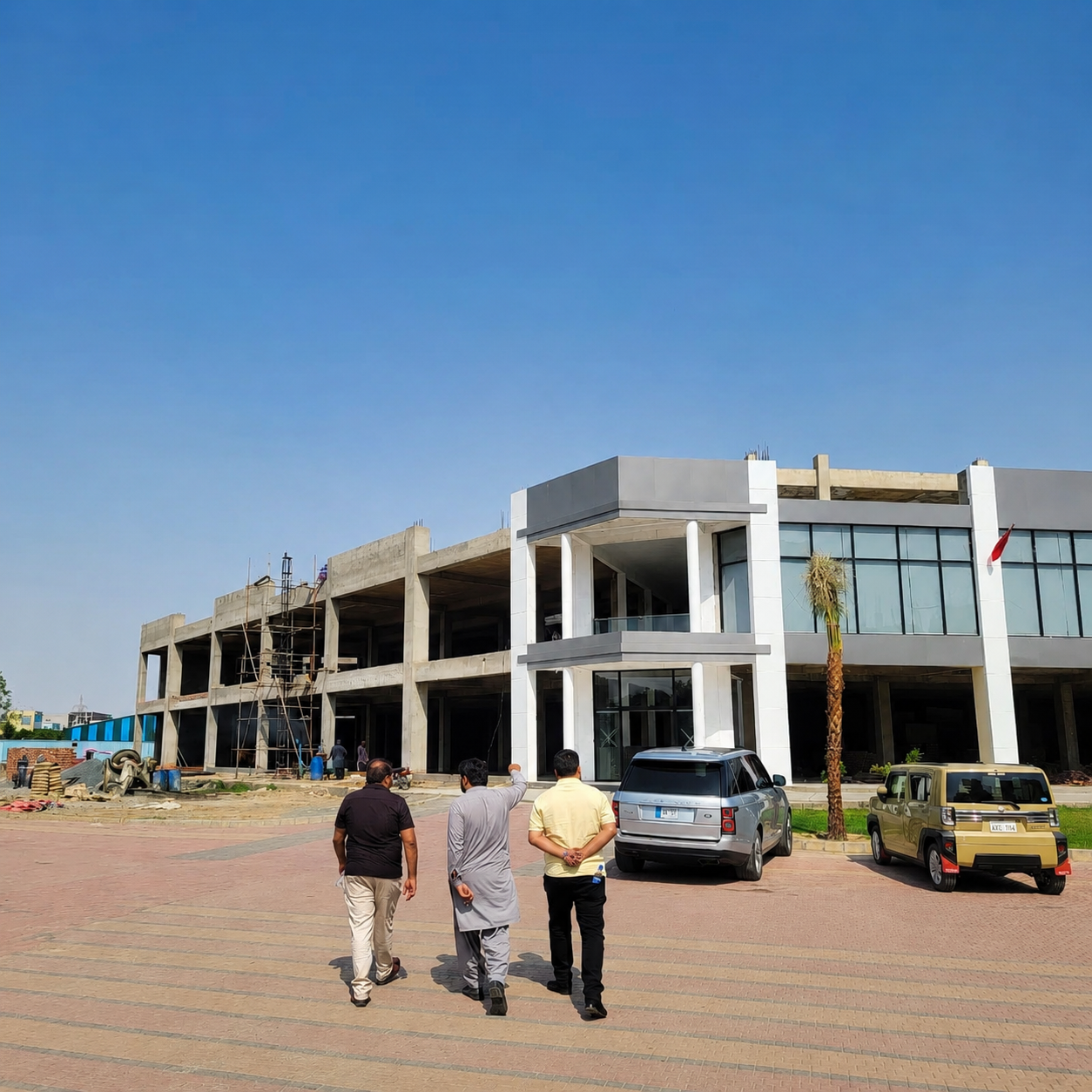 QS Galleria building progress